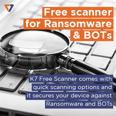 K7 Scanner for Ransomware